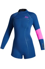 Mystic - Lunar Longarm Shorty 2/2 Backzip Dames