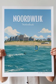 Awesome Maps-Dream Spot Poster Noordwijk