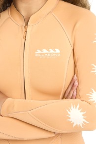 Billabong-Salty Dayz 2/2 LS Spring Shorty Combinaison Femme