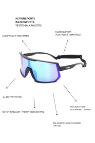 Dirty Habits-Ride Polarised Watersports Sunglasses
