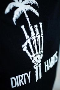 Dirty Habits-Sweat à capuche Paradise oversize