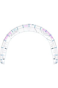 Duotone Kiteboarding-Vegas Concept Blue 2025 Kite