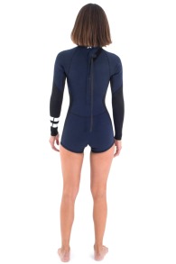 Hurley-AIR 2/2 Texture Springsuit Shorty Women