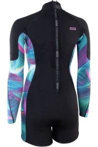 ION-Amaze Shorty 2.0 Manches Longues Backzip 2025 Combinaison Néoprène Femmes