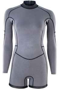 ION-Amaze Shorty 2.0 Manches Longues Backzip 2025 Combinaison Néoprène Femmes