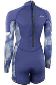 ION-Amaze Shorty 2.0 Manches Longues Backzip 2025 Combinaison Néoprène Femmes