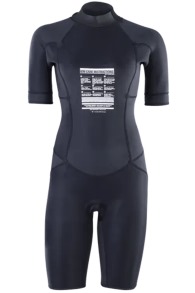 ION-Static 2/2 Shorty SS Backzip 2025 Combinaison Néoprène Femmes