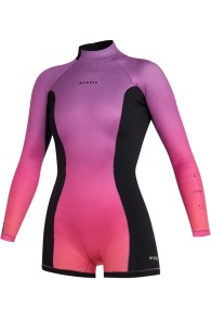 Mystic-Lunar BK Longarm Shorty 2/2 Backzip 2024 Combinaison Néoprène Femmes