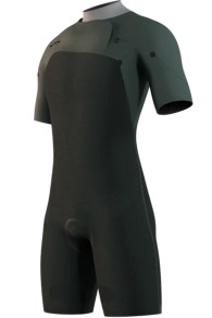 Mystic-Motion Shorty 3/2 Frontzip Combinaison Néoprène