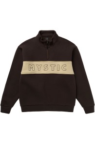 Mystic-Slate Half Zip Sweat