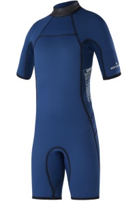 Mystic-Star 3/2 Kids Shorty Backzip Combinaison Néoprène