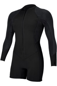 ONeill-Hyperfreak 2mm Front Zip L/S Combinaison Femme