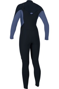 ONeill-Hyperfreak 4/3+ Chest Zip Combinaison Néoprène Femme
