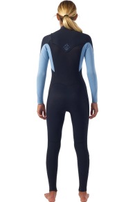 ONeill-Hyperfreak 5/4+ Chest Zip Combinaison Néoprène Femme