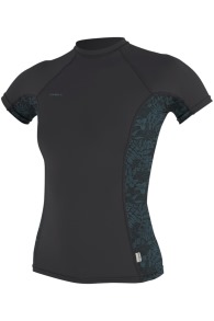 ONeill-Hyperfreak Skins Lycra Manches Courtes Femme