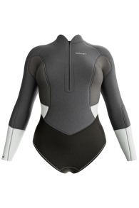 Prolimit-Fire Sunset 2/2 Longarm Shorty Frontzip 2025 Combinaison Néoprène Femmes