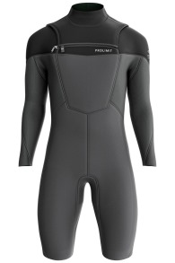 Prolimit-Fusion Sunset 2/2 Shorty Manches Longues Double Zip Frontal 2026 Combinaison Néoprène