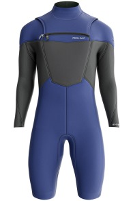 Prolimit-Fusion Sunset 2/2 Shorty Manches Longues Double Zip Frontal 2026 Combinaison Néoprène