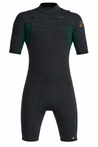 Quiksilver-Everyday Sessions 2/2 Frontzip Shorty Combinaison néoprène