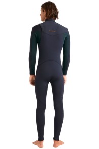 Quiksilver-Everyday Sessions 4/3 Frontzip Combinaison Néoprène Homme