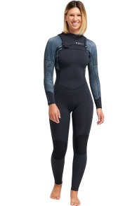 Roxy-Swell Natural 4/3 Frontzip Combinaison Néoprène Femme
