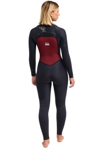 Roxy-Swell Natural 4/3 Frontzip Combinaison Néoprène Femme