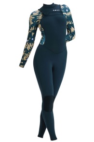 Roxy-Swell Natural 4/3 Frontzip Femme 2025 Combinaison Néoprène