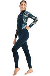 Roxy-Swell Natural 4/3 Frontzip Femme 2025 Combinaison Néoprène
