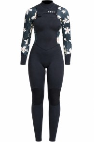 Roxy-Swell Natural 5/4 Frontzip 2026 Combinaison Néoprène Femme