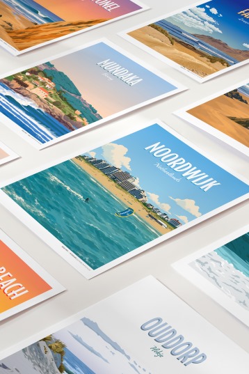Awesome Maps-Dream Spot Poster Noordwijk