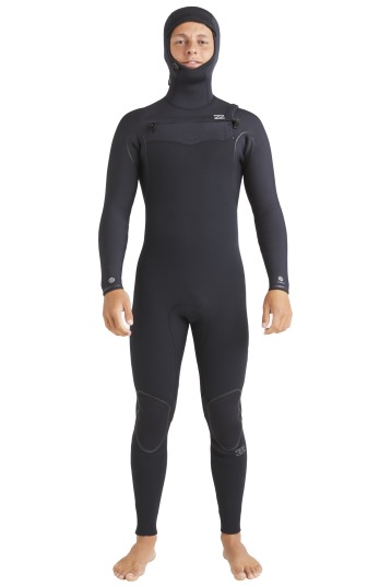 Billabong-Furnace Natural 6/5 Frontzip Cagoule Combinaison Néoprène