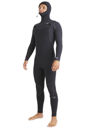 Billabong-Furnace Natural 6/5 Frontzip Hooded Wetsuit