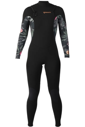 Brunotti-Glow 5/3 Double Frontzip Femme Combinaison néoprène