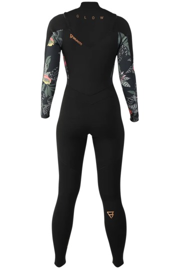 Brunotti-Glow 5/3 Double Frontzip Femme Combinaison néoprène