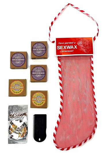 Christmas Stocking Surfwax from Sexwax! ▷ Kitemana.com