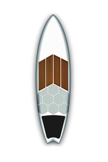 RSPro Kork HexaTraction Board Grip Surf 15 Stück RSPro Kork HexaTraction Board Grip Surf 15 Stück