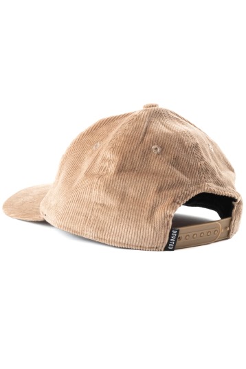 Devoted-Casquette Six Panneaux Velours Côtelé