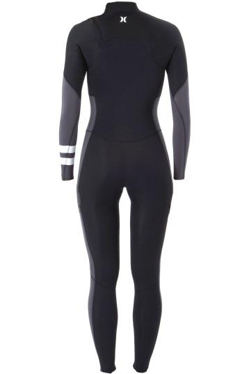 Hurley-ADVANT 4/3 Frontzip Femme Combinaison Néoprène