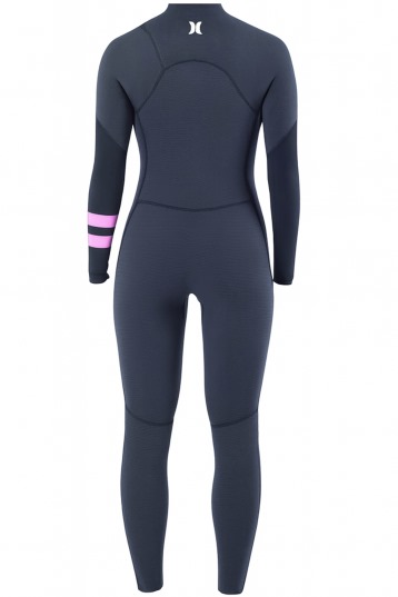 Hurley-Plus 5/3 Frontzip Femme Combinaison Néoprène