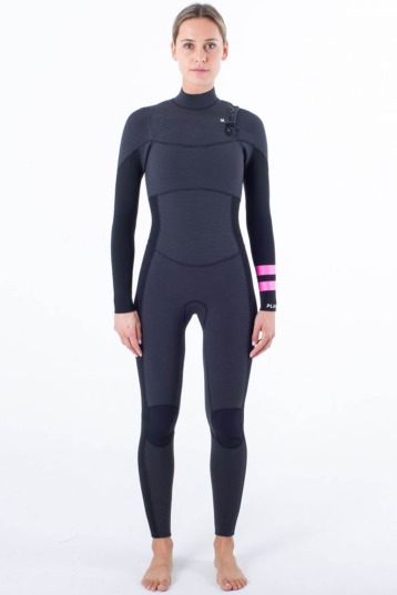 Hurley-Plus 5/3 Frontzip Femme Combinaison Néoprène