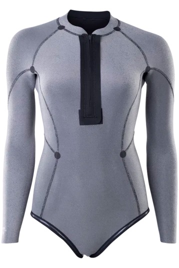 ION-Amaze Amp Hot Shorty 2.0 LS Frontzip Women 2025 Wetsuit