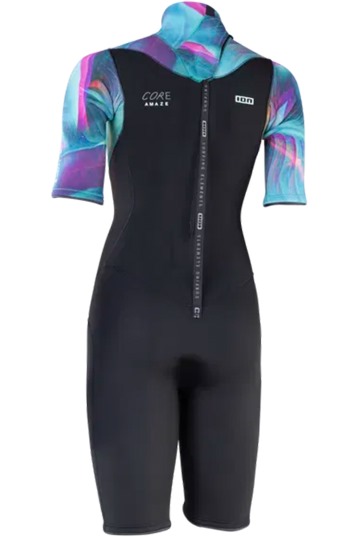 ION-Amaze Core 2/2 Shorty Manches Courtes Backzip 2025 Combinaison Néoprène Femmes