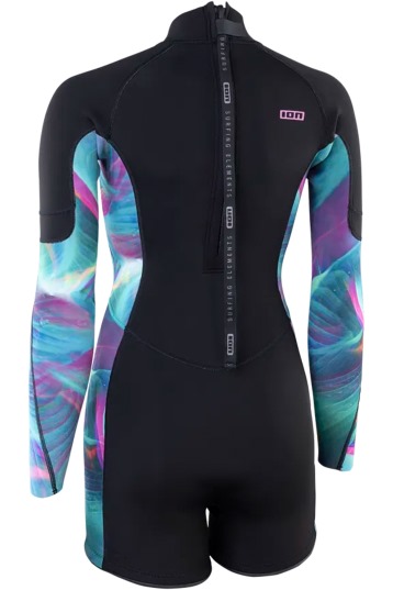 ION-Amaze Shorty 2.0 Manches Longues Backzip 2025 Combinaison Néoprène Femmes