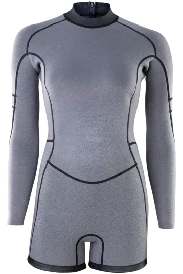 ION-Amaze Shorty 2.0 Manches Longues Backzip 2025 Combinaison Néoprène Femmes
