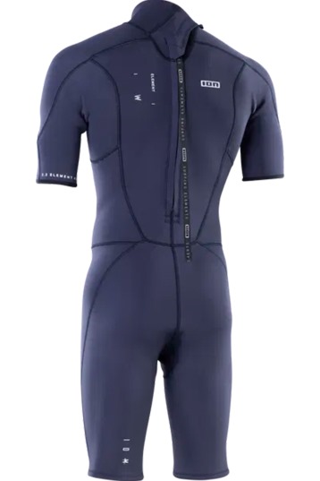 ION-Element 2/2 Shorty Manches Courtes Backzip 2025 Combinaison Néoprène