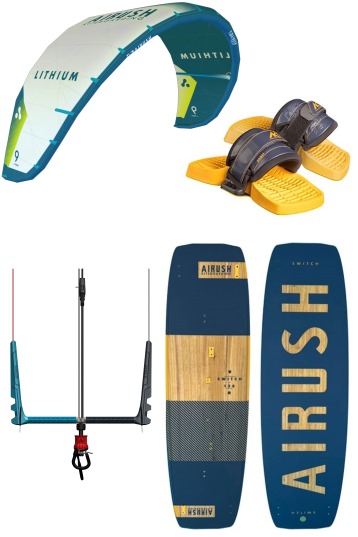 Lithium V14 + Switch V11 Kitesurf Set from Airush! ▷ Kitemana.com