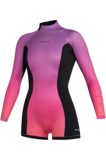 Lunar BK Longarm Shorty 2/2 Backzip Women 2024 Wetsuit from Mystic