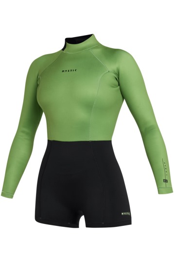 Lunar Longarm Shorty 2/2 Backzip Women 2024 Wetsuit from Mystic