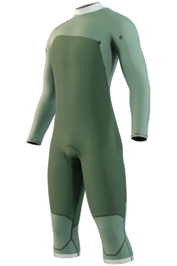 Motion Longarm Shortleg 4/3 Frontzip Wetsuit from Mystic