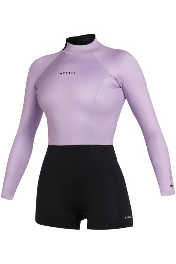 Mystic-Lunar Longarm Shorty 2/2 Backzip Women 2024 Wetsuit